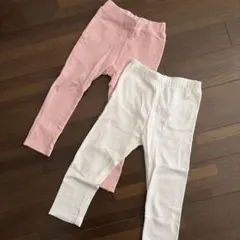 プティマイン　西松屋　ボトムス　レギンス　長ズボン　95 100