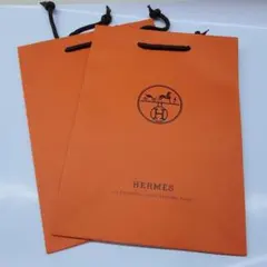 HERMES ショップ袋 2枚セット