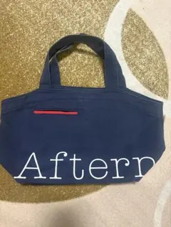 Afternoon Tea トートバッグ ネイビーのサムネイル