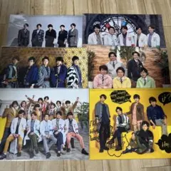 嵐クリアファイル6枚入り　Hey!Say!JUMP