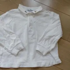 【美品】familiar 襟付きシャツ ホワイト 90cm