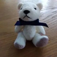 Afternoon Tea ホワイトベア ぬいぐるみ 約10cmのサムネイル