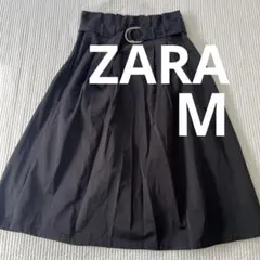 ZARA 黒 ロングワンピース M