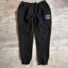 Champion リバースウィーブ スウェットパンツ 黒 XL 送料無料