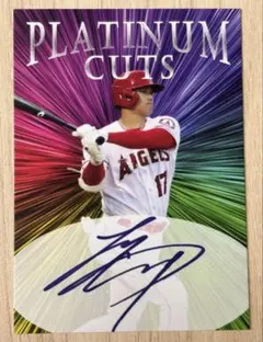 1000枚限定Shohei Ohtani PLATINUM CUTS サイン入り