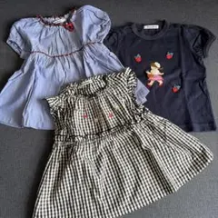 ♡familiar3点セット♡100センチ♡のサムネイル