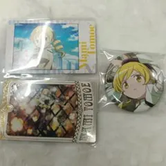 巴マミ　まどマギ ワルプルギス廻天 缶バッジ　スナップマイド