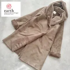 earth music&ecology♡フェイクムートンフードコート♡S