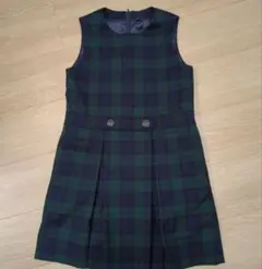 UNIQLO ジャンバースカート 140cm チェック柄