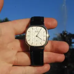 70s VINTAGE SEIKO chariot スクエア ギョーシェ文字盤 - メルカリ