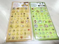 タイルシール　なっとうちゃん　ハムちゃんズワールド