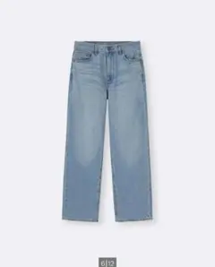 GU ハイライズストレートジーンズ　サイズS