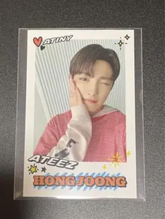 ATEEZ ホンジュン トレカ 特典 ポラロイド