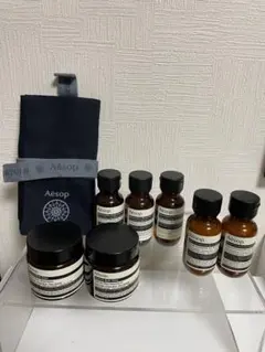 Aesop ポーチ&ハンドジェルソープ&ボディーBaIm &バスソルト8点セット