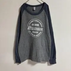 輸入古着　ALTERNATIVE ラグランスリーブ　スウェット　トレーナー