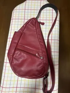 AmeriBag ヘルシーバックバッグ レッド レザーのサムネイル