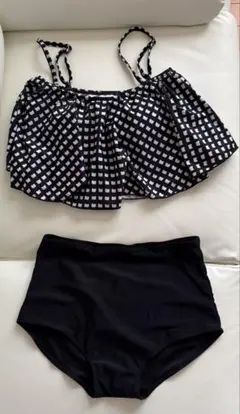 モノトーン柄 セパレート水着 ビキニ