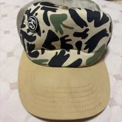 Stüssy メッシュキャップ 迷彩柄　希少レア物