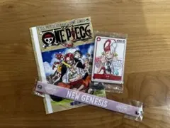 ONE PIECE 映画特典 ウタ カード ラバーバンド セットのサムネイル