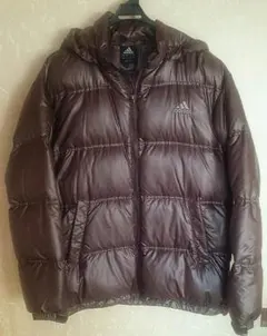 adidasアディダス ダウンジャケット パーカー フード取外し可能