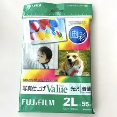 【新品】写真用紙 フジフィルム 写真仕上げ 画彩 2Lサイズ WP2L55VAのサムネイル