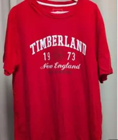 ティンバーランド　Tシャツ　赤　Mサイズのサムネイル