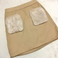 未使用♡INGNI ファーポケットスカート