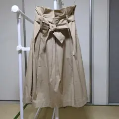 BANANA REPUBLIC プリーツスカート ベージュ サイズ0のサムネイル