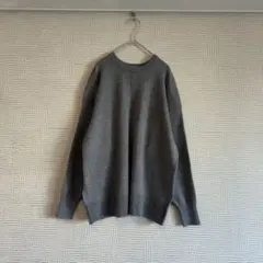 《美品》SLOBE IENA☆ウォッシャブルウールスムースプルオーバー グレー