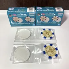 ジョジョの奇妙な冒険　一番くじ　I賞　魂のポーカーチップ　青2セット　匿名配送
