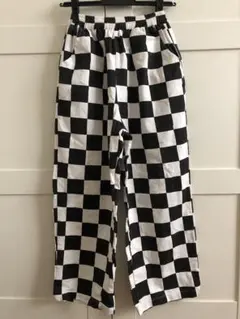 ジュニア　160㎝　チェック柄ズボン　ダンス衣装のサムネイル