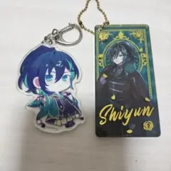 KnightA　しゆん　アクリルブロックキーホルダー　騎士A アクリル