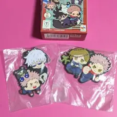 2個セット 呪術廻戦 ラバーマスコット 虎杖悠仁 釘崎野薔薇 誤字悟