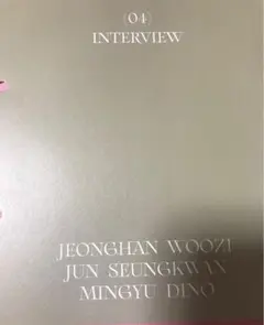 SEVENTEEN ヘンガレ インタビュー SET ジョンハン