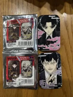 カグラバチ 蒔絵風 スクエア缶バッジ コレクション 漣伯理 - メルカリ