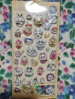 即日発送　同梱割引　ちいかわ　ボンボンドロップシール 立体