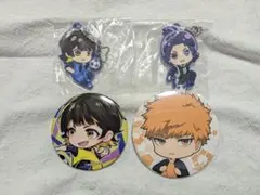 ブルーロック　缶バッジ　キーホルダー　セット