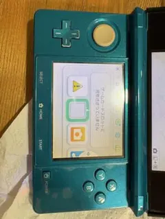 ニンテンドー3DS ターコイズ 本体　ジャンク品