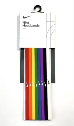 ナイキ BN2070-950 スキニーヘッドバンド 8本パック ヘアバンド