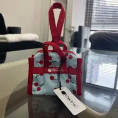 LeSportsac レスポ 神崎恵コラボ ミニポーチ チャーム チェリーソーダ
