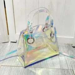Samantha Vega オーロラ クリア ミニバッグ ショルダーバッグ