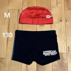 セントラルスポーツ　水着　キャップ 130