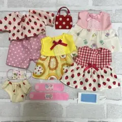1205.メルちゃん ソランちゃん 服 ワンピース ハンドメイド
