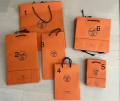 HERMES ショップ袋 4枚セット＊新品未使用品＊美品！ - メルカリ