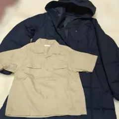 SHOO・LA・RUE フード付きロングコート M キッズブラウス110sizeのサムネイル