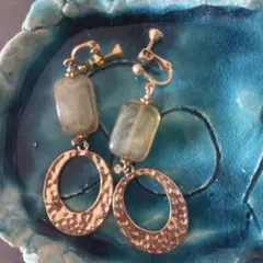 ハンドメイド ピアス　春.夏