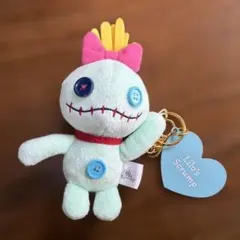 スクランプ ぬいぐるみキーホルダー・キーチェーン リロ＆スティッチ