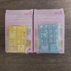 サンリオ　トレーディングミニタイルシール　ポムポムプリン　シナモロール　セット