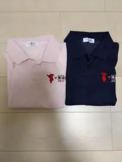 レア？！ ちーばくん刺繍 半袖ポロシャツ2色セット