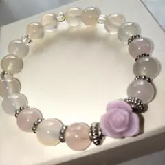パワーストーン　ブレスレット　薔薇
